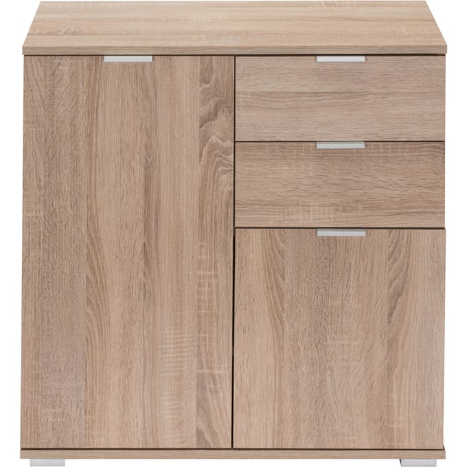 Kast Dressoir Alba Eiken met 2 Deuren en Laden