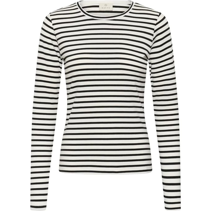 Gestreept dames-T-shirt KAFFE Liddy