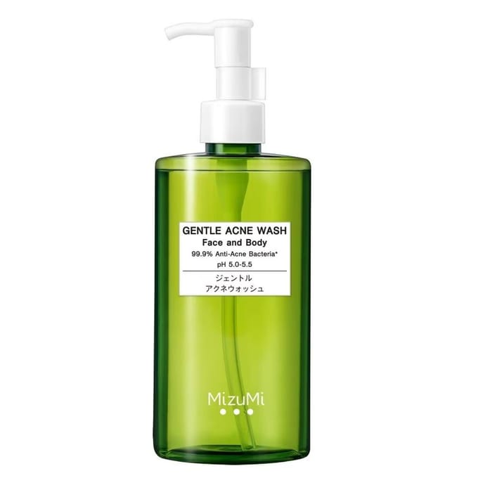 MizuMi Nettoyant doux contre l'acné, visage et corps, 200 ml. 200 ml. yellow