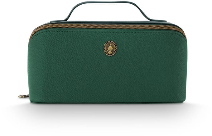 Pip Studio - Cyrille Make-up Tasje Dames - Toilettas - Groen - 11x5x22cm
