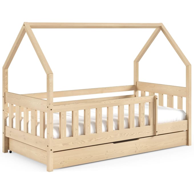 Kinderbed Lynn met lade en matras | NADUVI Collection