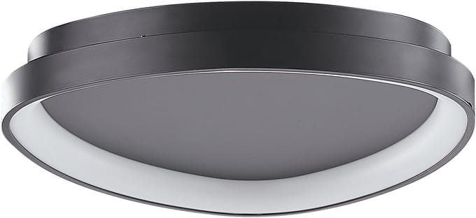 NANDING - Plafondlamp - Zwart - Staal