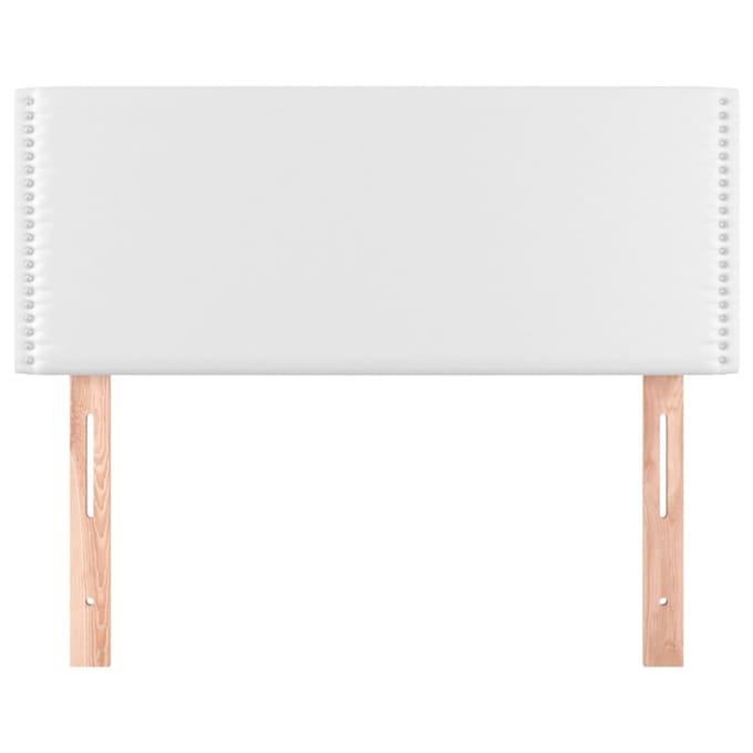 vidaXL - Hoofdbord - 100x5x78/88 - cm - kunstleer - wit