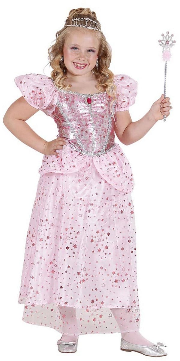 Prinses Fee kostuum pink - Maat 128