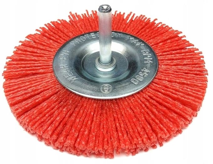 Bisanti Ultra Kwaliteit - Nylon Borstel - 100 mm - Voor Metaal en Hout