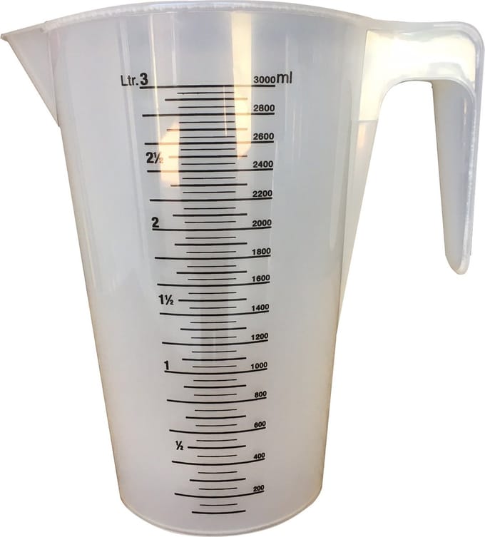 Maatbeker van 3 liter - Maatbeker van 3000ml