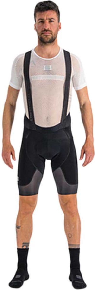 Sportful 2nd Skin Korte Mouwen Basislaag Zwart 2XL Man