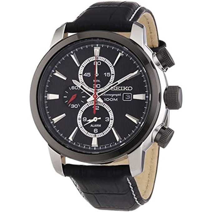 Seiko Chronograph Alarm SNAF47P2