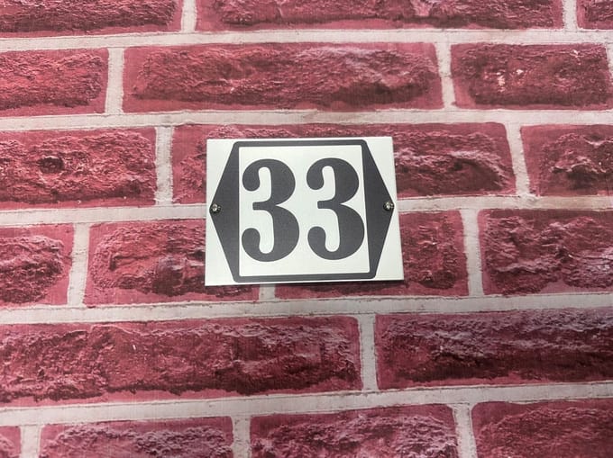 huisnummer 33 klassiek