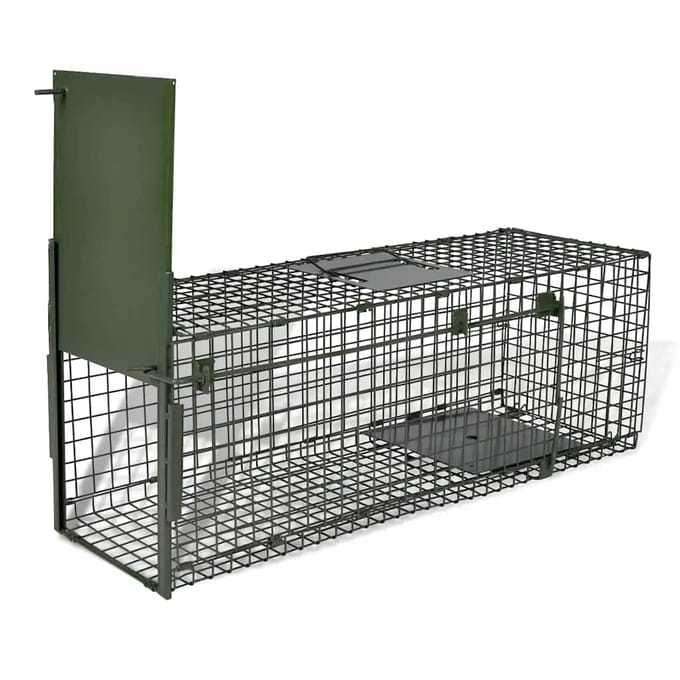 vidaXL - Dierenval - met - 1 - deur
