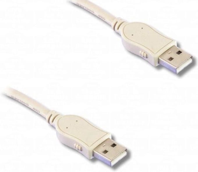 Lineaire PCUSB210C 1.8m USB A USB A Mannelijk Mannelijk Beige USB-kabel
