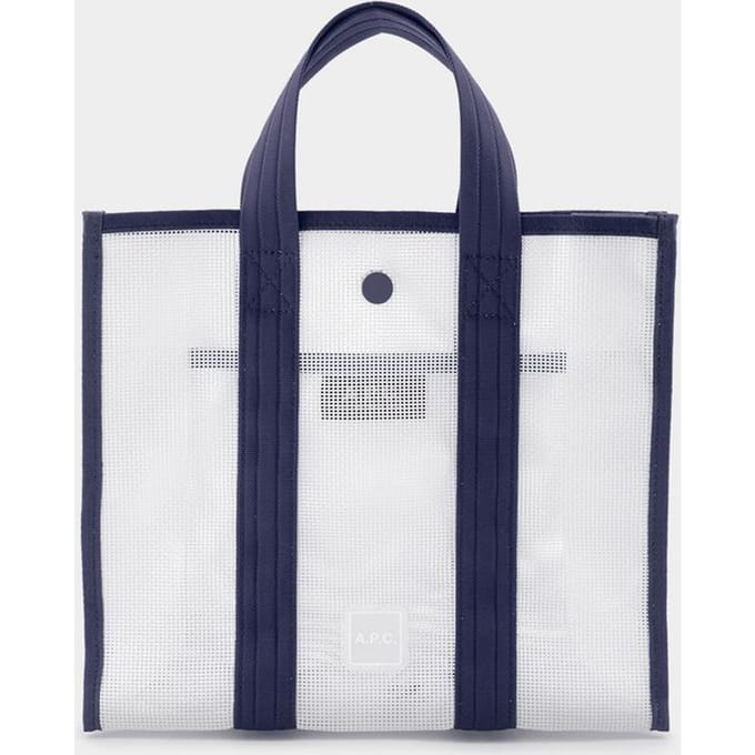 Kleine Boodschappentas Louise - A.P.C. - Pvc - Blauw