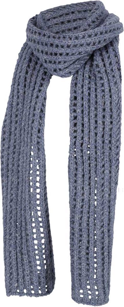 Winter Sjaal Effen Sjaal Dames Sjaal Denim Blauw