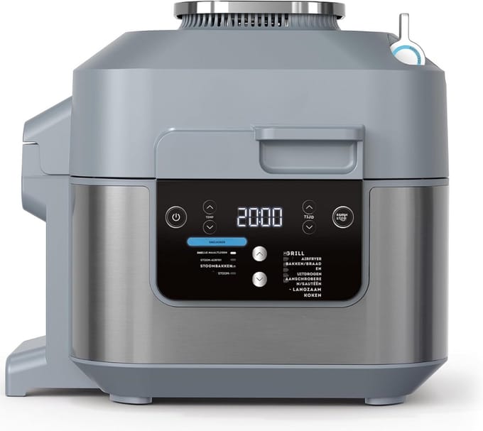 SCH® Multicooker - Multicookers - Grijs - ‎35cm x 33cm x 31cm