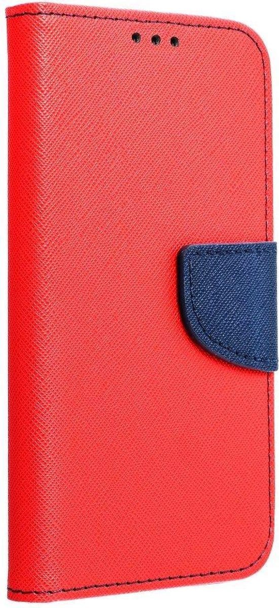 Fancy Book case Geschikt voor Samsung Galaxy A50 rood/navy