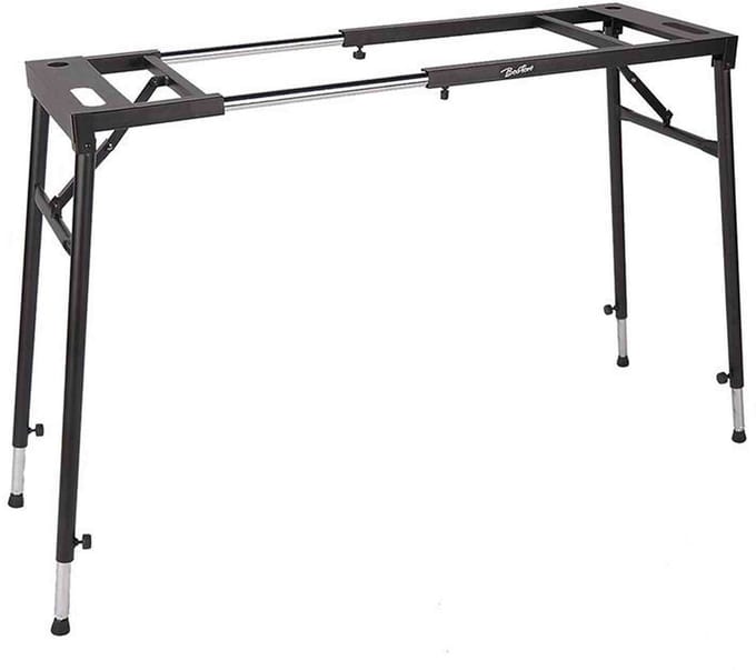 Boston KS-410 Keyboard/Piano/Orgel standaard – Tafelmodel, verstelbaar, heavy duty