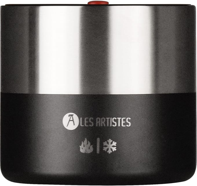 Les Artistes Paris - Lunchbox 700ml - geïsoleerd ventilatie opening - Split Black - LP-A4372