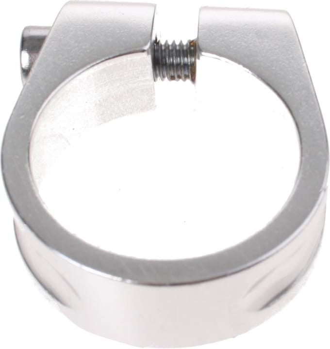 Vwp Zadelpenklem 34,9 Mm Aluminium Zilver