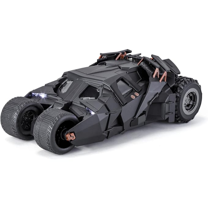 1:24 Bat Dark Knight Simulatie Legering Echte Speelgoedauto Model Spuit Glijdende Speelgoedauto gray