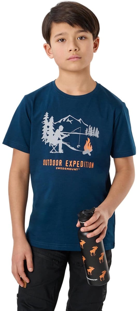 Swedemount Forest Tee – T-shirt junior – Maat 150