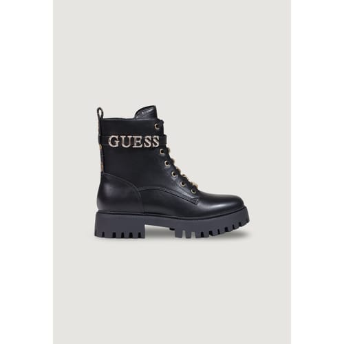 Guess dameslaarzen met veters Ficki zwart