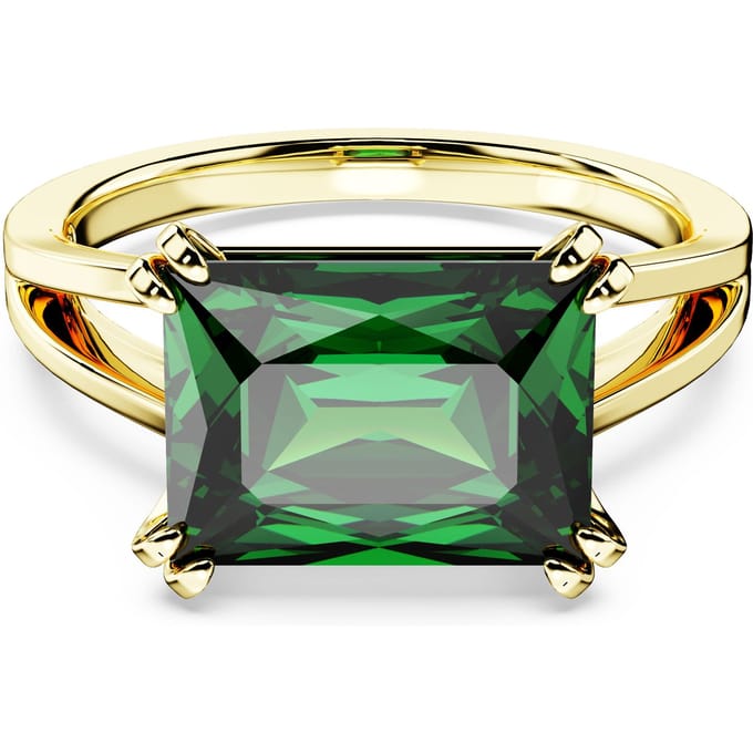 Swarovski 'Matrix' Dames Gouden Geplateerde Metalen Ring - Goud 5677140