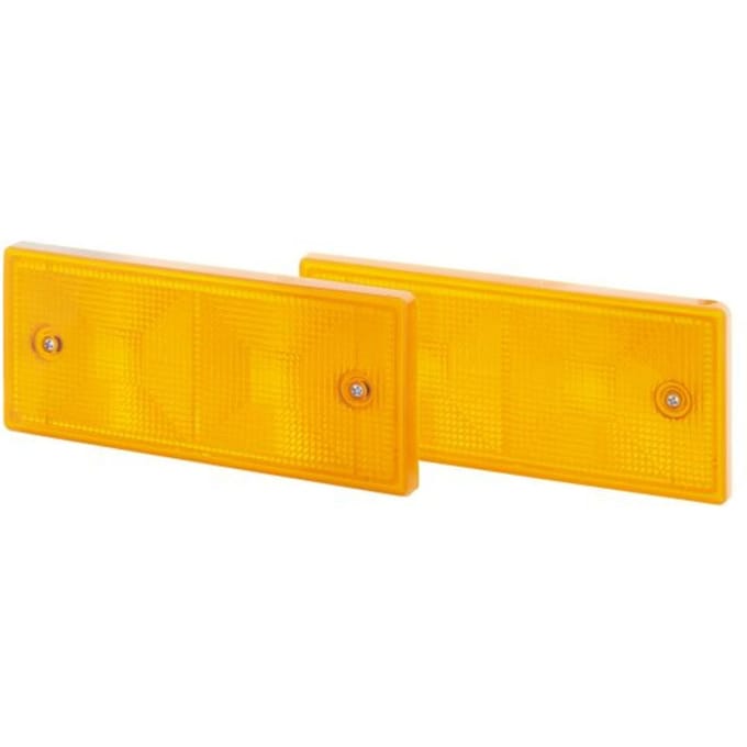 Knipperlicht - glas HELLA 9EL 123 631-001