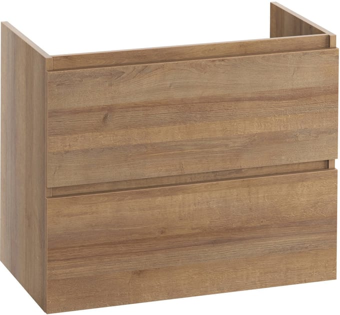 Saqu Terra wastafelonderkast excl. greep 80x45x65cm denver eiken