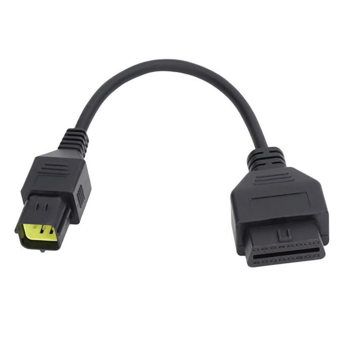 6-pins OBD2-scannerkabel Universele motorfietsdiagnoseadapter Vervanging voor Husqvarna 449 511 gray