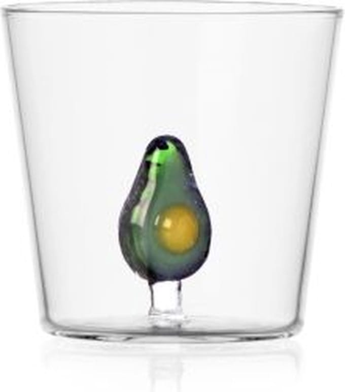 Ichendorf Milano - Waterglas Avocado - Fruits & Flowers - 350ml