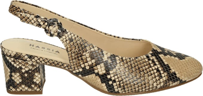 Hassia - 304707 RAVENNA - Pumps - Kleur: Bruin - Maat: 38.5