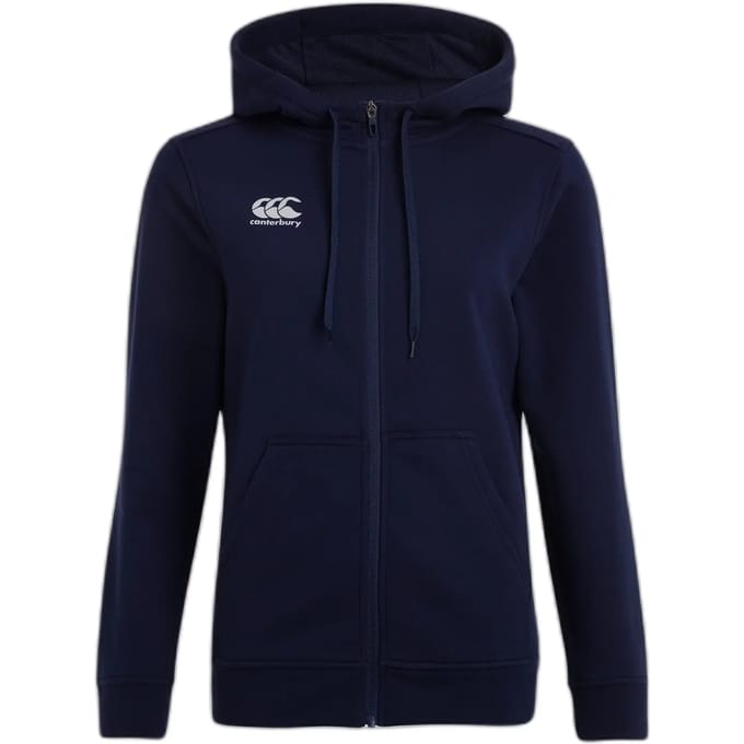 Dames fleece hoodie met rits Canterbury