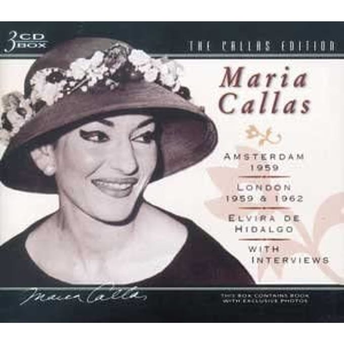 CD MARIA CALLAS - Editie Vol.4 Japan World Music Gebruikt