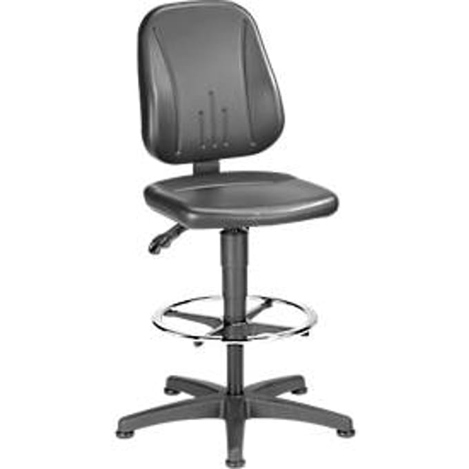 interstuhl industriële draaistoel Unitec vloerglijders + voetring...