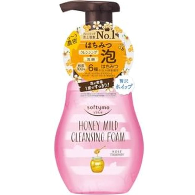 Kose - Softymo Honey Mild Cleansing Foam 200ml