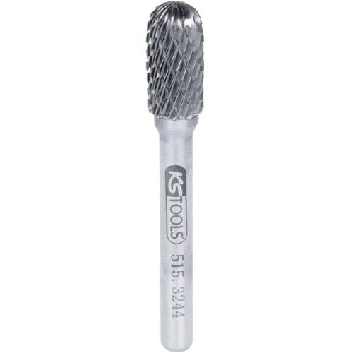 KS Tools 515.3244 Freesstift Hardmetaal Lengte 70 mm Afmeting, Ø 6 mm Werklengte 40 mm Schachtdiameter 6.0 mm