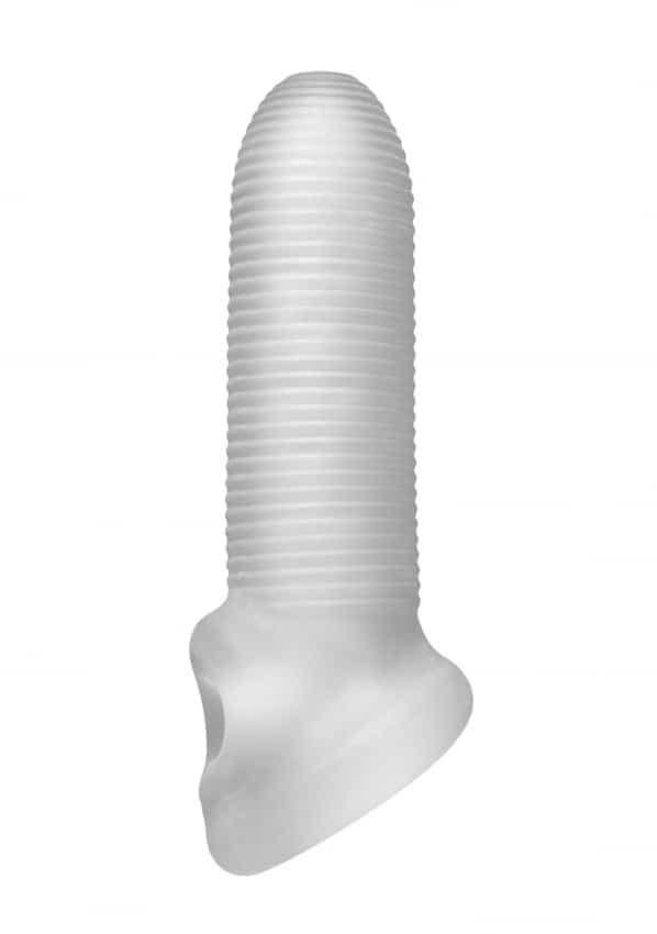 Perfect Fit – Fat Boy Micro Ribbels Sleeve 14 cm – Transparant
