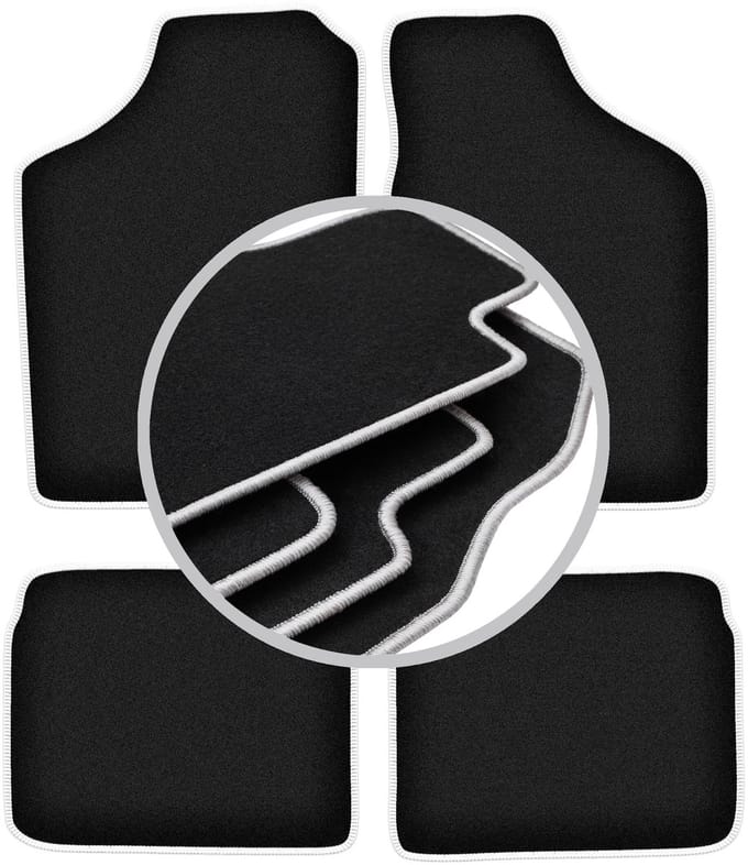 CARLUX-SILVER automatten voor: Volkswagen Polo II coupé, hatchback, sedan (1981-1992)