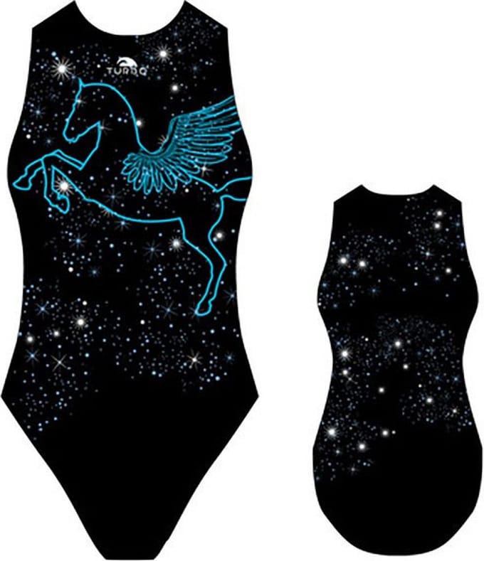 Turbo Pegaso Zwemkleding Zwart 9-10 Years Meisje