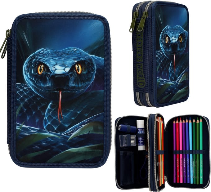 Depesche - Adventure World 2-vaks etui - SLANG