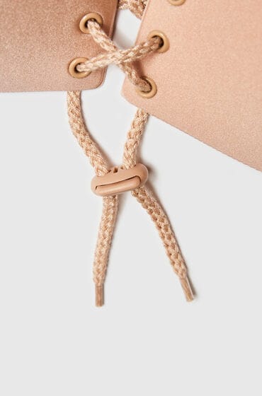 Hunkemöller Dames Accessoires Push-up Plak Bh met vleugel - Beige - maat E