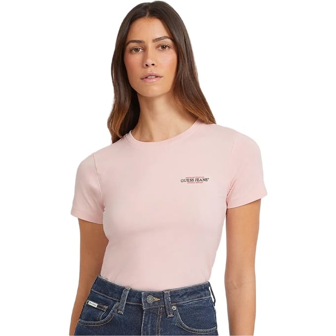 Guess dames slim fit T-shirt met print