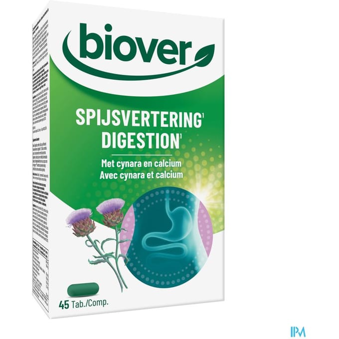 Biover Spijsvertering 45 Tabletten