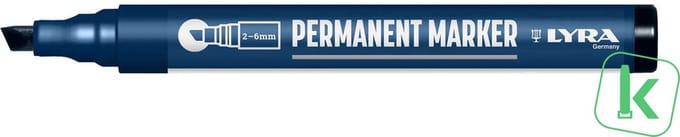 Lyra 4020099 Mark + Sign Merkstift - Permanent - Zwart