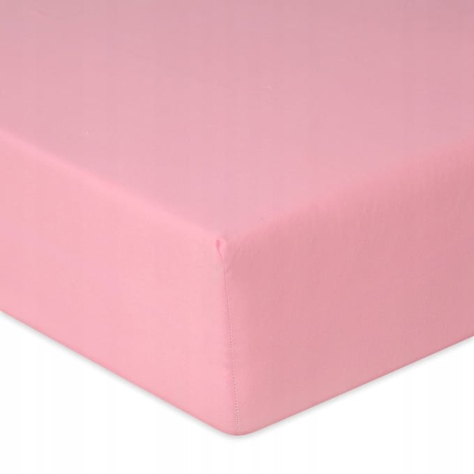 Jersey Hoeslaken met Elastiek 210/220x190/200cm Premium Roze