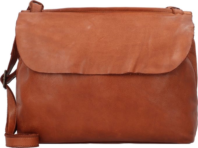 HAROLD'S Leren Schoudertas Submarine Shoulderbag Flap Cognac Bruine