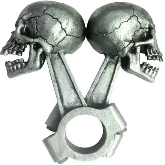 Stickers Lethal Threat 3d Skull