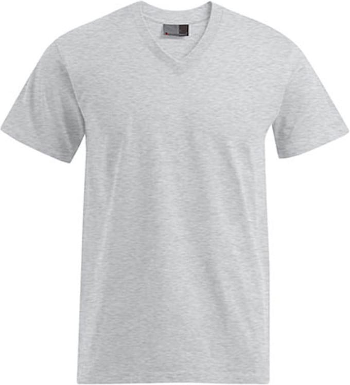 Promodoro Premium V-Neck-T E3025 - Sports Grey (Heather) - S