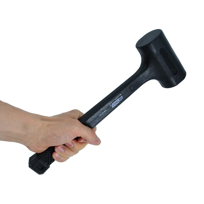 Awtools Black Line Serie - Terugslagarme Hamer - 900g - Ergonomische Handgreep - ABS Hoofd