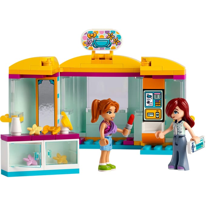 LEGO 42608 Friends Winkeltje met accessoires Speelgoedwinkel Set met Schoonheidszaak